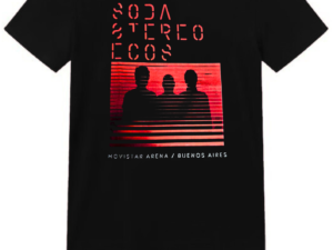 REMERA SODA STEREO ECOS (UNISEX)