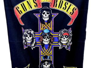 TOALLONES EXTRA GRANDES GUNS N' ROSES APETITTE  (1.50 m x 1.0 m)