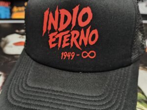 GORRA TRUCKER INDIO ETERNO (EN NEGRO)
