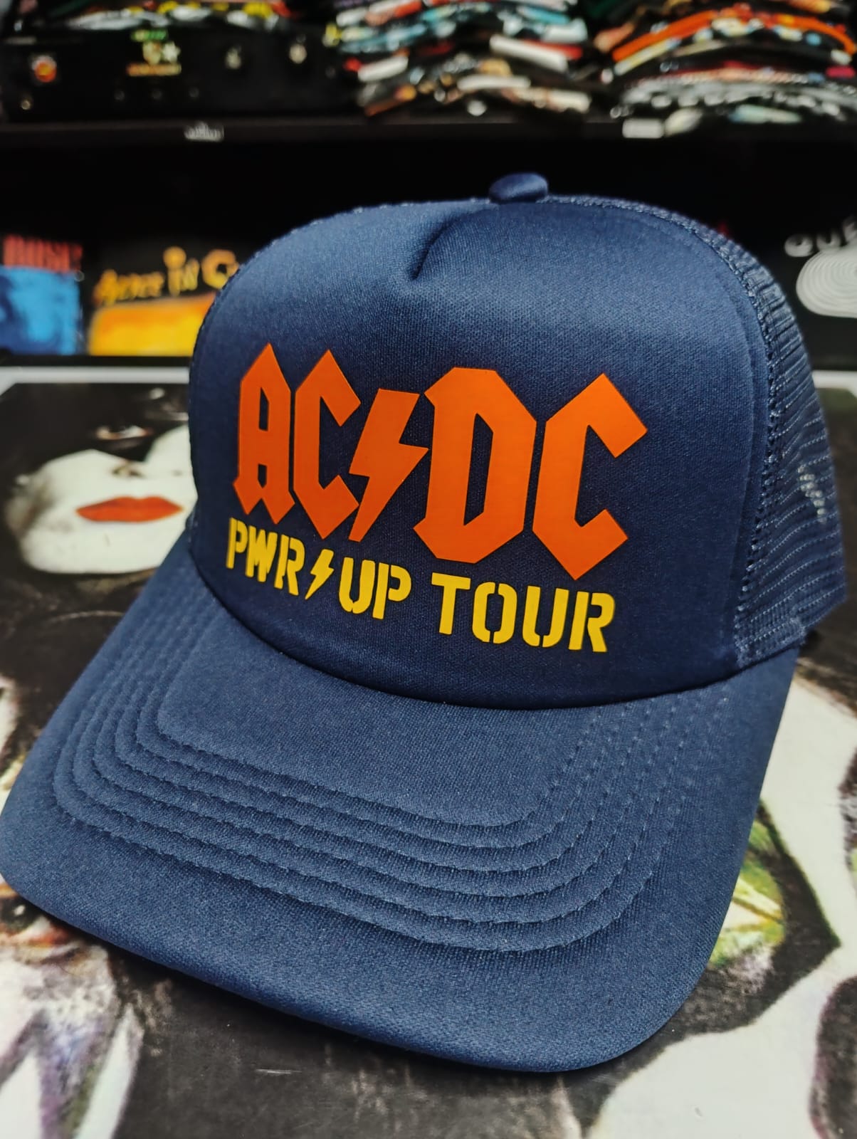 GORRA TRUCKER AC/DC