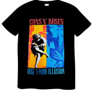 REMERA GUNS N´ ROSES ILLUSION I y II (UNISEX)