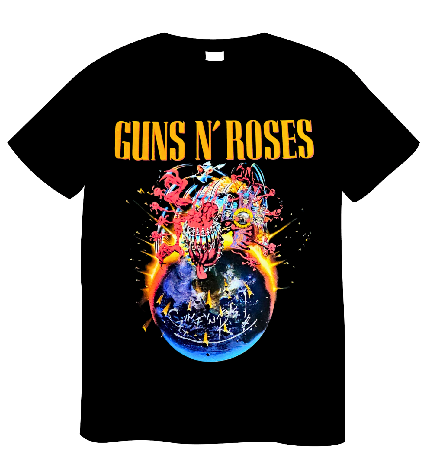 REMERA GUNS N´ ROSES WORLD TOUR (UNISEX)