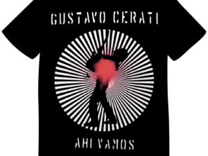 REMERA GUSTAVO CERATI AHI VAMOS (UNISEX)