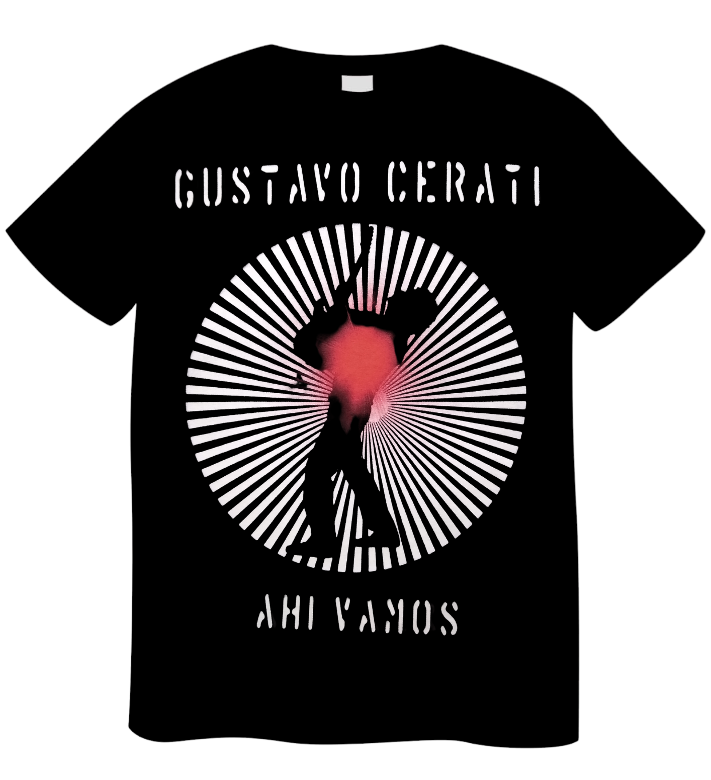 REMERA GUSTAVO CERATI AHI VAMOS (UNISEX)