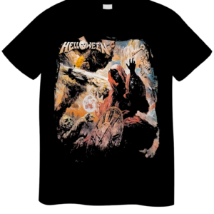 REMERA HELLOWEEN ROCAS (UNISEX)