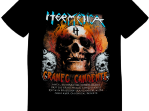 REMERA HERMETICA CRANEO CANDENTE (UNISEX)