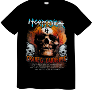 REMERA HERMETICA CRANEO CANDENTE (UNISEX)
