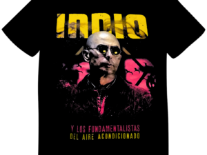 REMERA INDIO SOLARI Y LOS FUNDAMENTALISTAS (UNISEX)