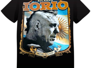 REMERA RICARDO IORIO METAL PESADO (UNISEX)
