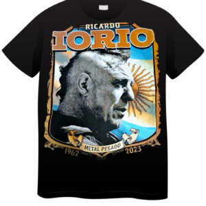 REMERA RICARDO IORIO METAL PESADO (UNISEX)