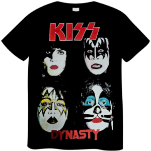 REMERA KISS DINASTY (UNISEX)