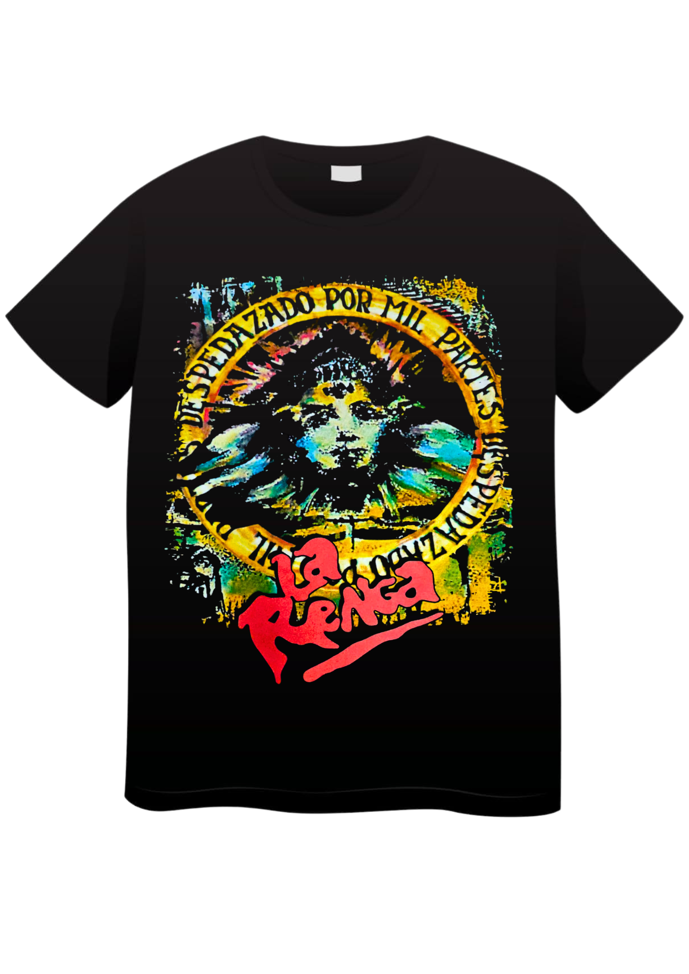REMERA LA RENGA DESPEDAZADO POR MIL PARTES (UNISEX)