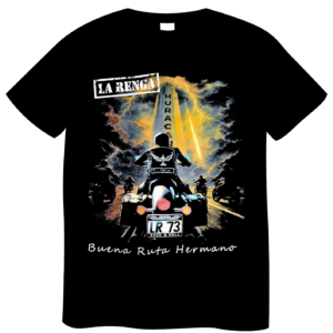 REMERA LA RENGA HURACAN 2025 (UNISEX)