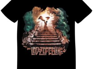 REMERA LED ZEPPELIN ESCALERA AL CIELO (UNISEX)