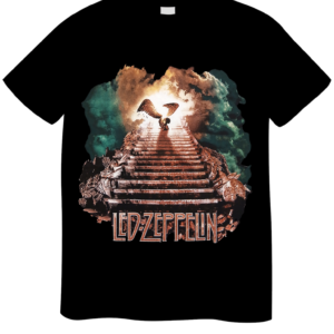 REMERA LED ZEPPELIN ESCALERA AL CIELO (UNISEX)