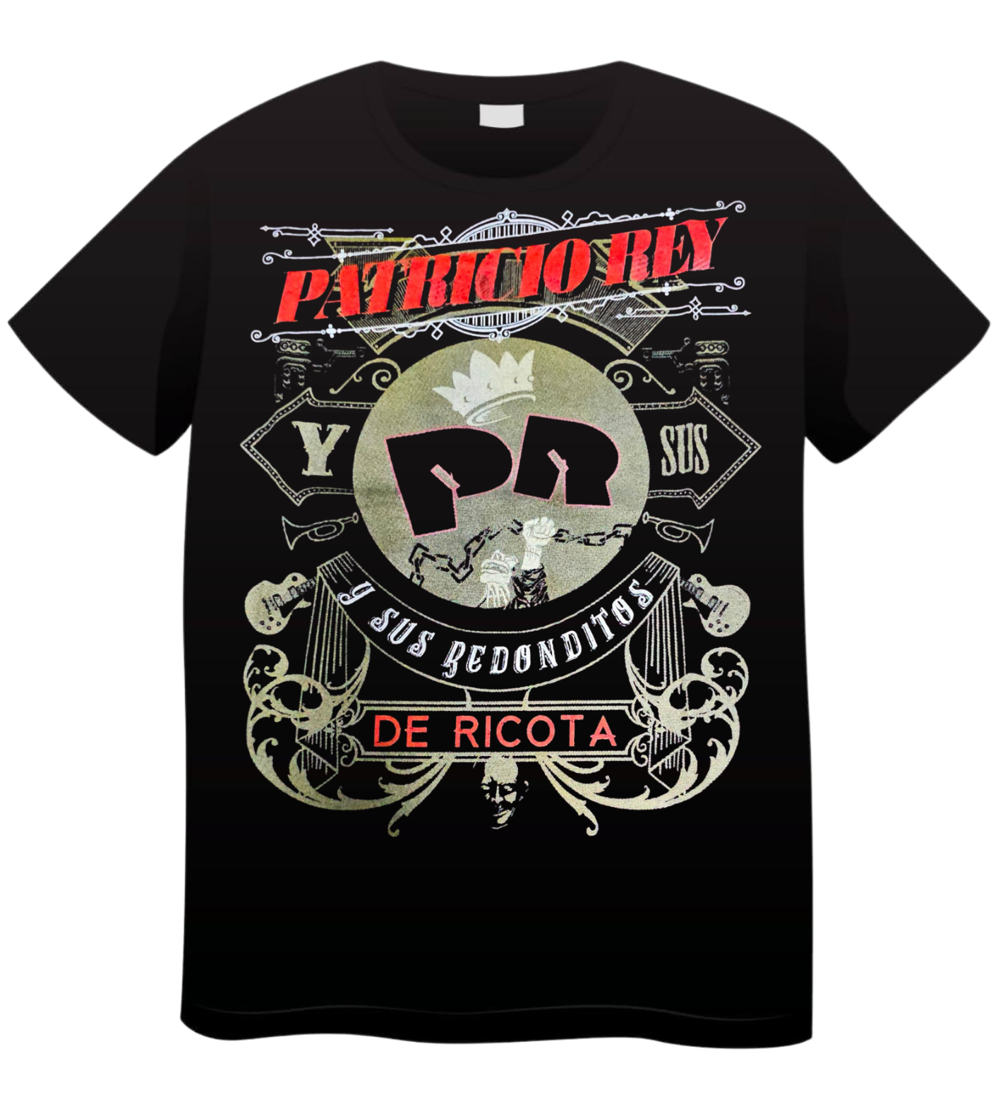 REMERA LOS REDONDOS PATRICIO REY Y SUS REDONDITOS DE RICOTA (UNISEX)