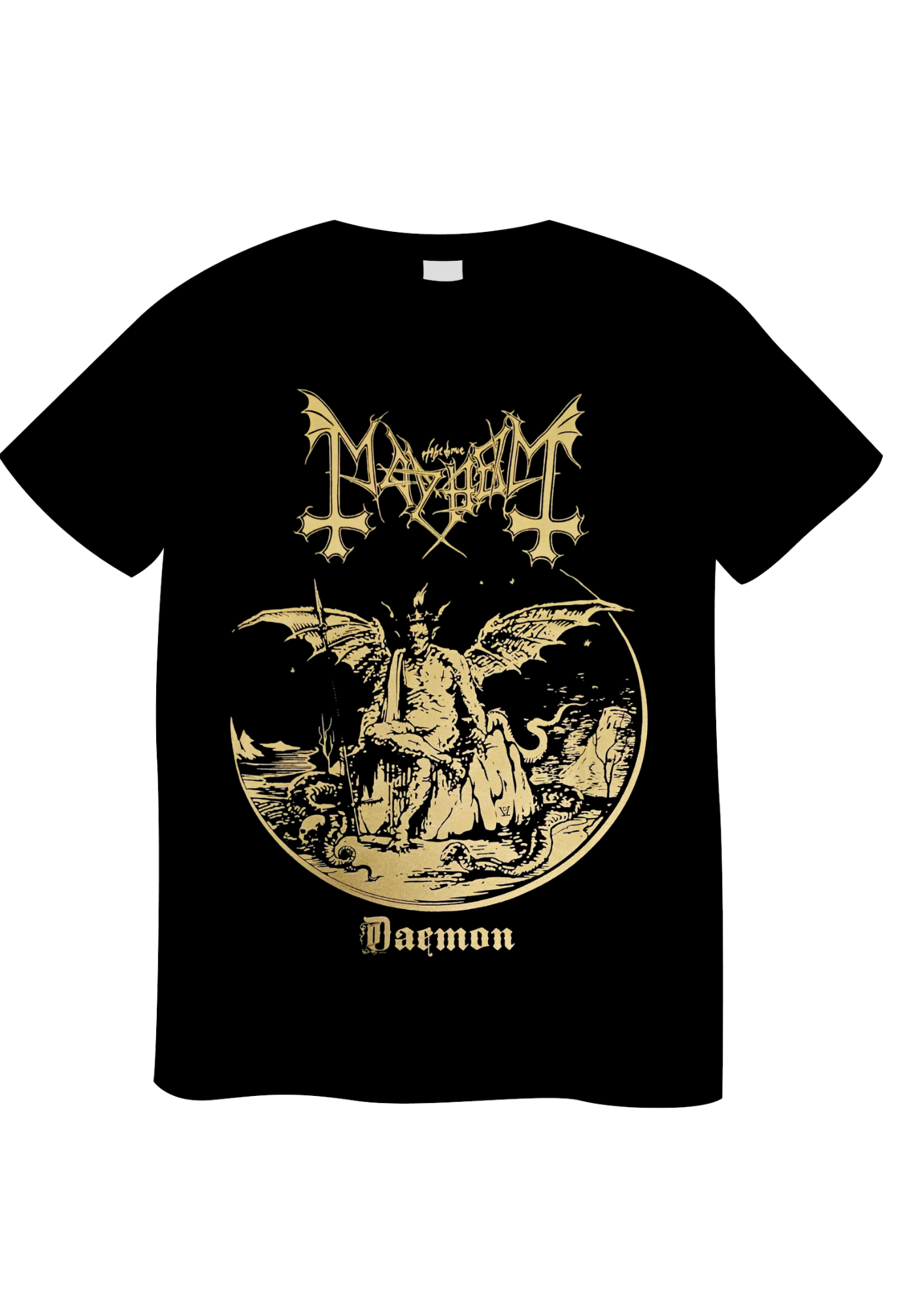 REMERA MAYHEM DAEMON (UNISEX)