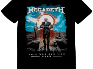 REMERA MEGADETH THIS WAS OUR LIFE (UNISEX)