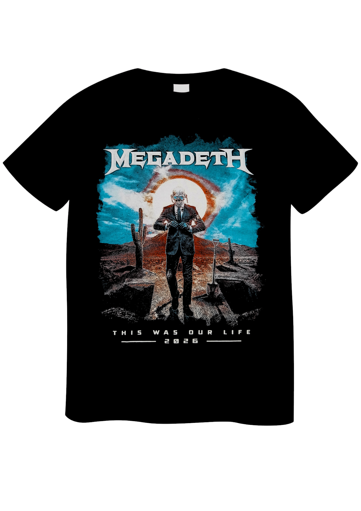 REMERA MEGADETH THIS WAS OUR LIFE (UNISEX)