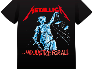 REMERA METALLICA AND JUSTICE FOR ALL (UNISEX)