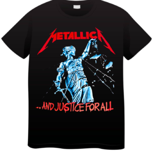 REMERA METALLICA AND JUSTICE FOR ALL (UNISEX)