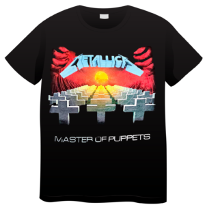 REMERA METALLICA MASTER OF PUPPETS (UNISEX)