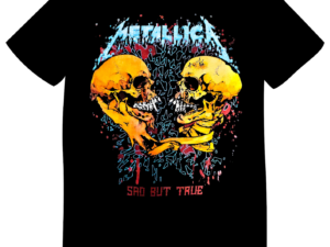 REMERA METALLICA SAD BUT TRUE (UNISEX)
