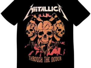 REMERA METALLICA THROUGH THE NEVER (UNISEX)