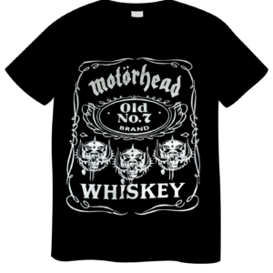 REMERA MOTORHEAD WHISKEY (UNISEX)