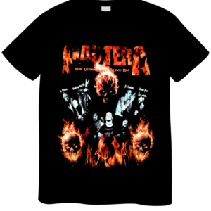 REMERA PANTERA THE LEGENDARY (UNISEX)