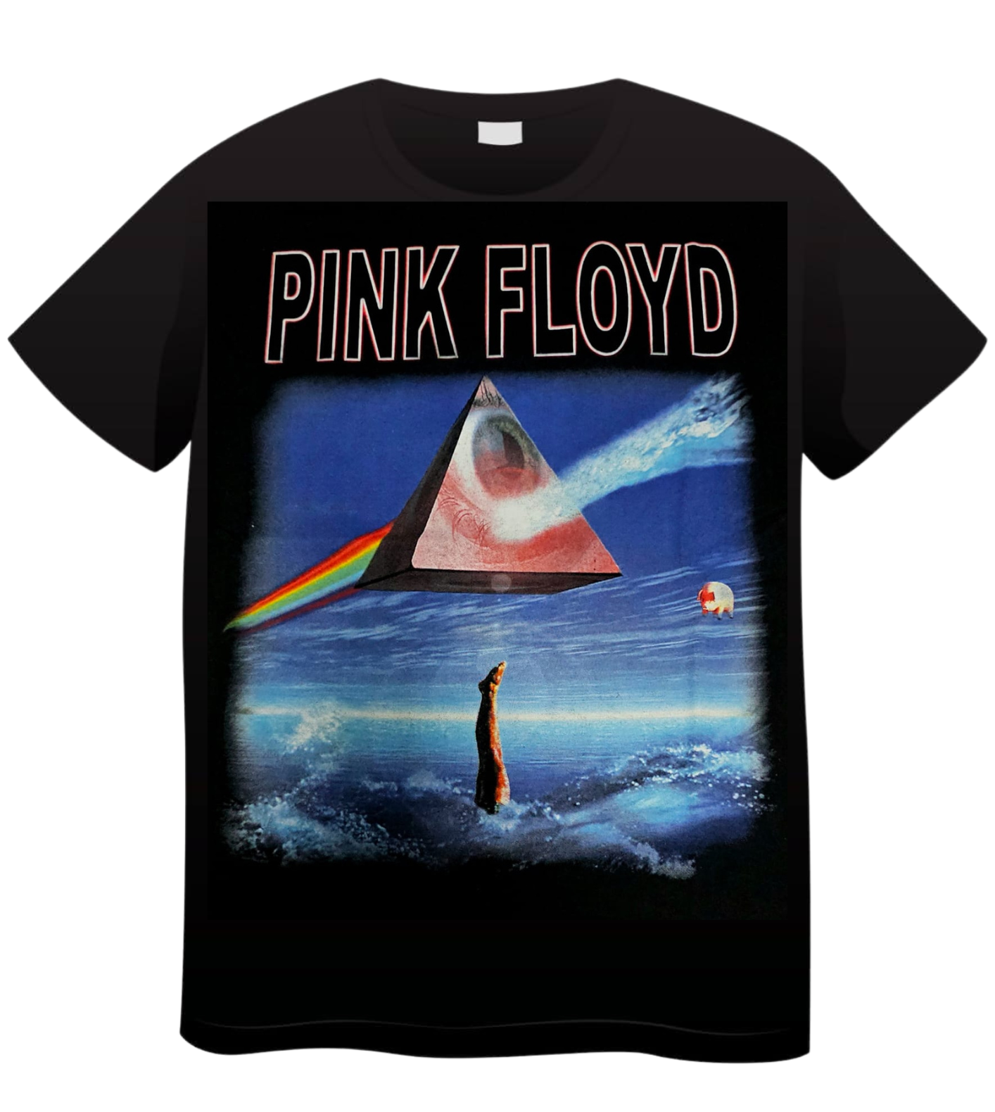 REMERA PINK FLOYD DARK SIDE OF THE MOON (UNISEX)