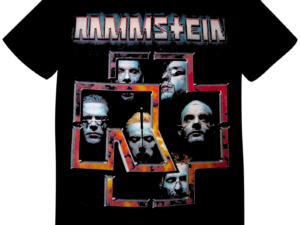 REMERA RAMMSTEIN BANDA (UNISEX)