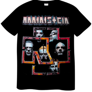REMERA RAMMSTEIN BANDA (UNISEX)