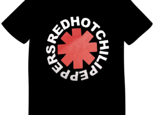 REMERA RED HOT CHILLI PAPPER LOGO (UNISEX)
