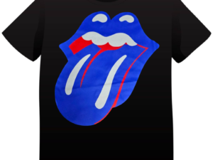 REMERA ROLLING STONES LENGUA AZUL (UNISEX)