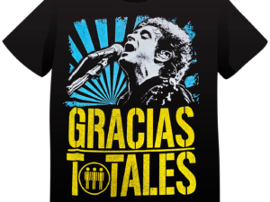 REMERA SODA STEREO GRACIAS TOTALES (UNISEX)