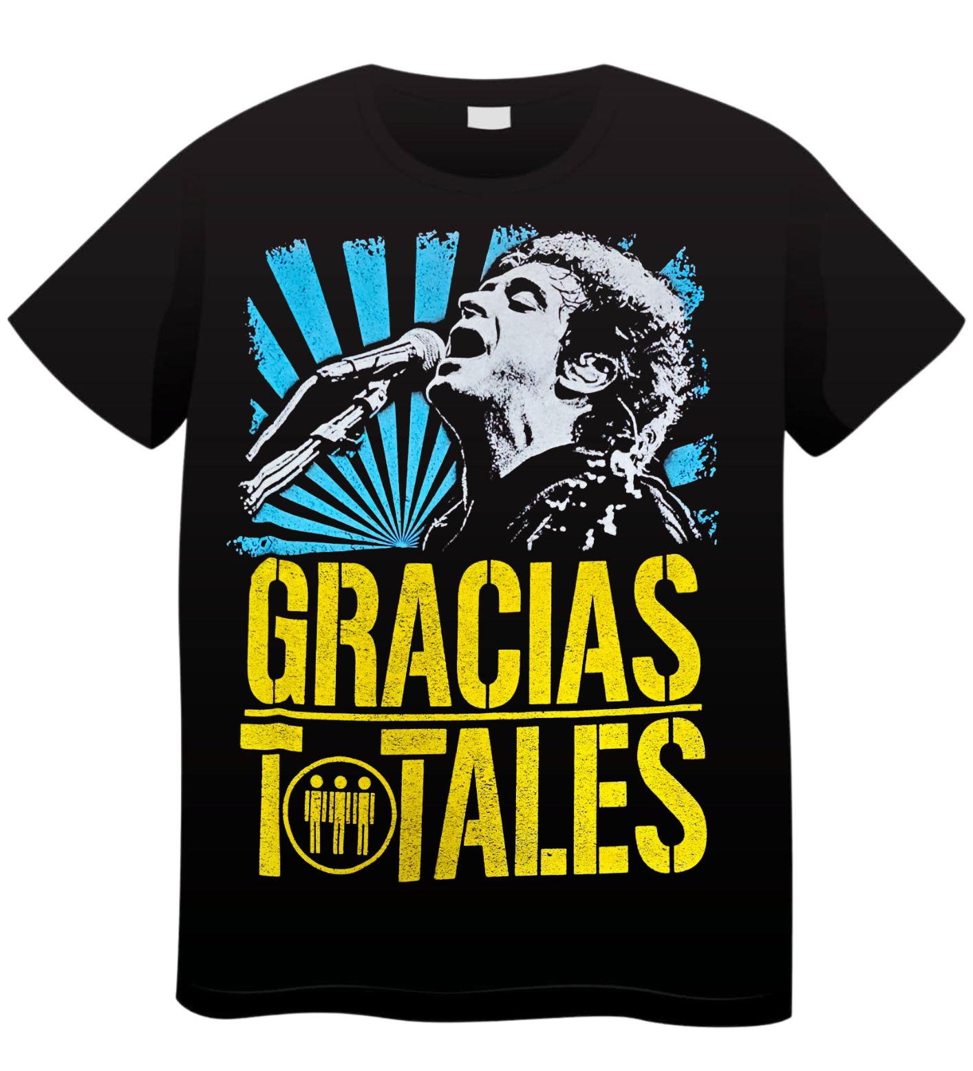 REMERA SODA STEREO GRACIAS TOTALES (UNISEX)