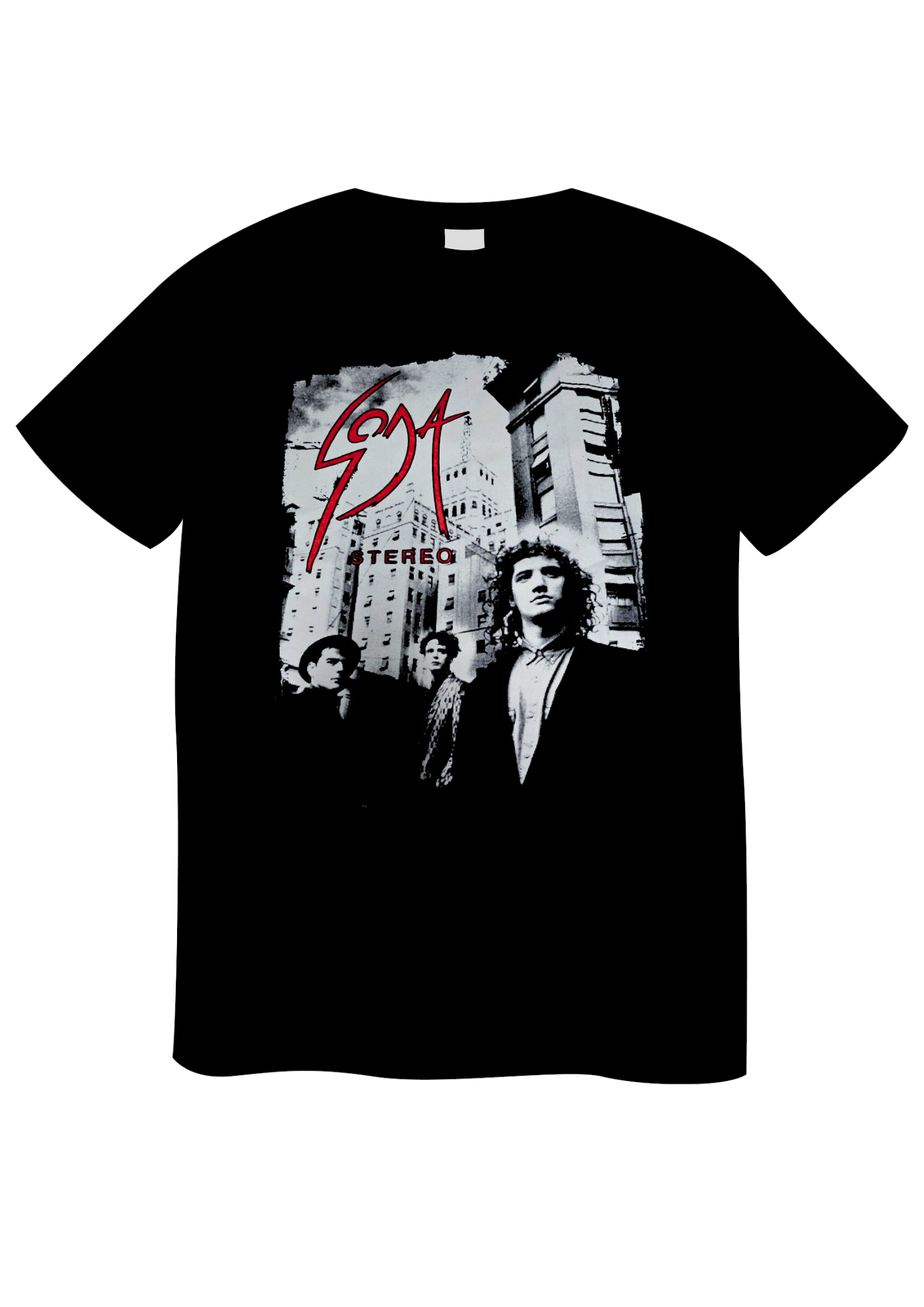REMERA SODA STEREO CIUDAD DE LA FURIA (UNISEX)
