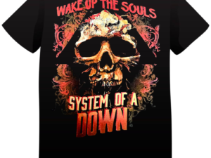 REMERA SYSTEM OF A DOWN WAKE UP THE SOULS (UNISEX)