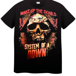 REMERA SYSTEM OF A DOWN WAKE UP THE SOULS (UNISEX)