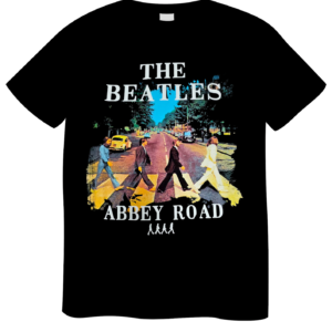 REMERA THE BEATLES ABBEY ROAD (UNISEX)