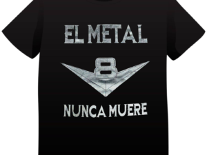 REMERA V8 LUCHANDO POR EL METAL (UNISEX)