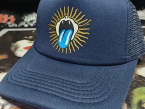 GORRA TRUCKER LOS PIOJOS LENGUA (AZUL)