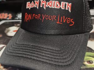 GORRA TRUCKER IRON MAIDEN RUN FOR YOUR LIVES