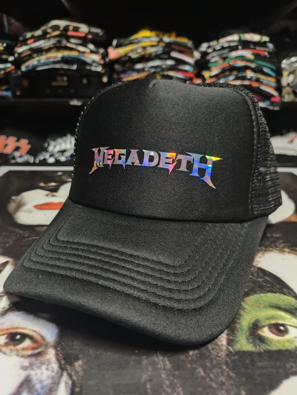 GORRA TRUCKER MEGADETH (HOLOGRAFICO)