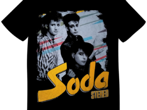 REMERA SODA STEREO EPOCAS PASADAS (UNISEX)