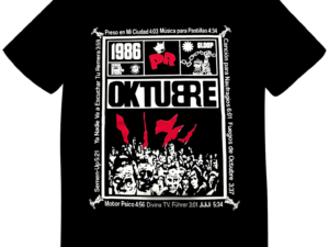 REMERA LOS REDONDOS OKTUBRE 1986 (UNISEX)